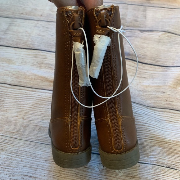 Cat & Jack Riding Boots Brown - Picture 3 of 6